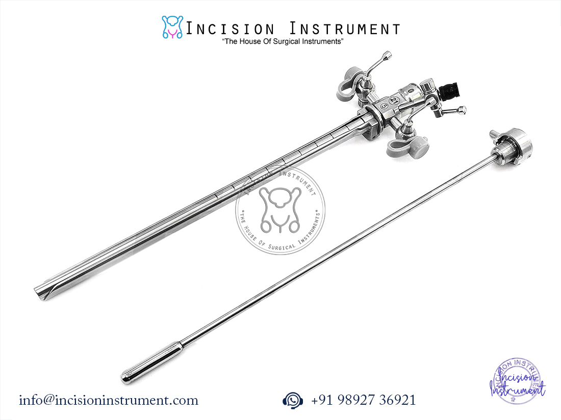 VIU urethrotome sheath 21FR optical urology instrument CE certified stainless steel