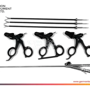 26 4pcs German Laparoscopic Endotrainer Set 5mm x 330mm