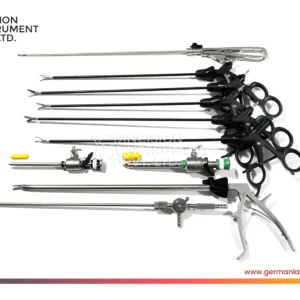 26 10pcs German Laparoscopic Set 5mm x 330mm