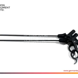 14 German Karl-Storz Type Laparoscopic Vessel Shearer Cutter Gold | Silver Jaw 5mm x 330mm