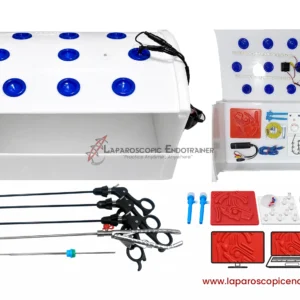 Laparoscopic Endotrainer Practice Kit Box , Rectangle Shape Practice Kit With HD Fix Camera